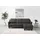 sit&more Ecksofa SIT & MORE "Farö L-Form", grau (anthrazit), B:234cm H:90cm T:168cm, Sofas, Ecksofa, inklusive Federkern, wahlweise mit Bettfunktion und Bettkasten