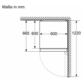 Siemens iQ300 KG39N2LCF Kühl-Gefrierkombination (363 l, 2030 mm hoch, Metall-Optik)