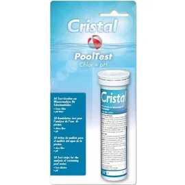 Cristal Pool Teststreifen pH/Cl 50 St.
