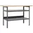 vidaXL Werkbank Grau 120×60×85 cm Stahl