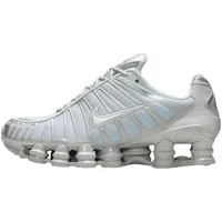 Nike Damen W Shox Tl Sneaker, Pure Platin/Metallic Silver, 7 - 38 EU