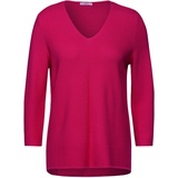 Cecil V-Ausschnitt-Pullover, Gr. XXL (46), pink sorbet, , 38394402-XXL