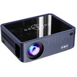 XGODY X1 Pro LCD-Beamer (15000:1, 1920 x 1080 px, WiFi & BT5.0 Mini Beamer, 4K Heimkino mit 150"-Projektionswand) blau