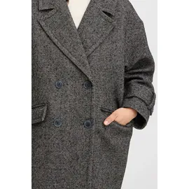 Fransa Jacke Mailika grau / schwarz / weiß M