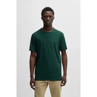 Boss T-Shirt mit Label-Print Modell 'Tegood', Dunkelgruen, XXL