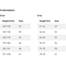 Specialized Crux 2026 56 Zoll RH 56 cm grau/grün/silber