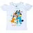 Bluey T-Shirt Bluey & Bingo in Weiß | Gr.: 110