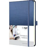 Sigel Conceptum CO403 Notizbuch liniert Blau Anzahl der Blätter: 97 DIN A5hoch