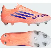 adidas F50 League SG Fußballschuh weiß|blau|orange 39 1/3