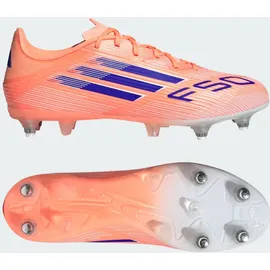 adidas F50 League SG Fußballschuh weiß|blau|orange 39 1/3