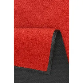 Wash+Dry Fußmatte Scarlet, innen und außen, waschbar, rot (120x180cm)