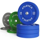 ATLETICA Color Bumper Plates 110kg Set