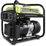 K&S Basic KSB 21I - 4 Takt Benzin Stromgenerator, Invertergenerator 2,9 PS Mit A