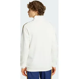 adidas Real Madrid Originals Halbreißverschluss-sweatshirt - White - M