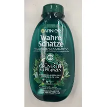 Garnier Wahre Schätze Vitalisierendes Shampoo Grüner Tee & 4 Pflanzen