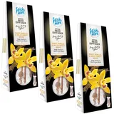 Fresh & More Duftvasen Magic Vanille & Wild Forest Wood 3er-Set 105 ml