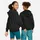 Nike Hoodie Schwarz/Weiß S