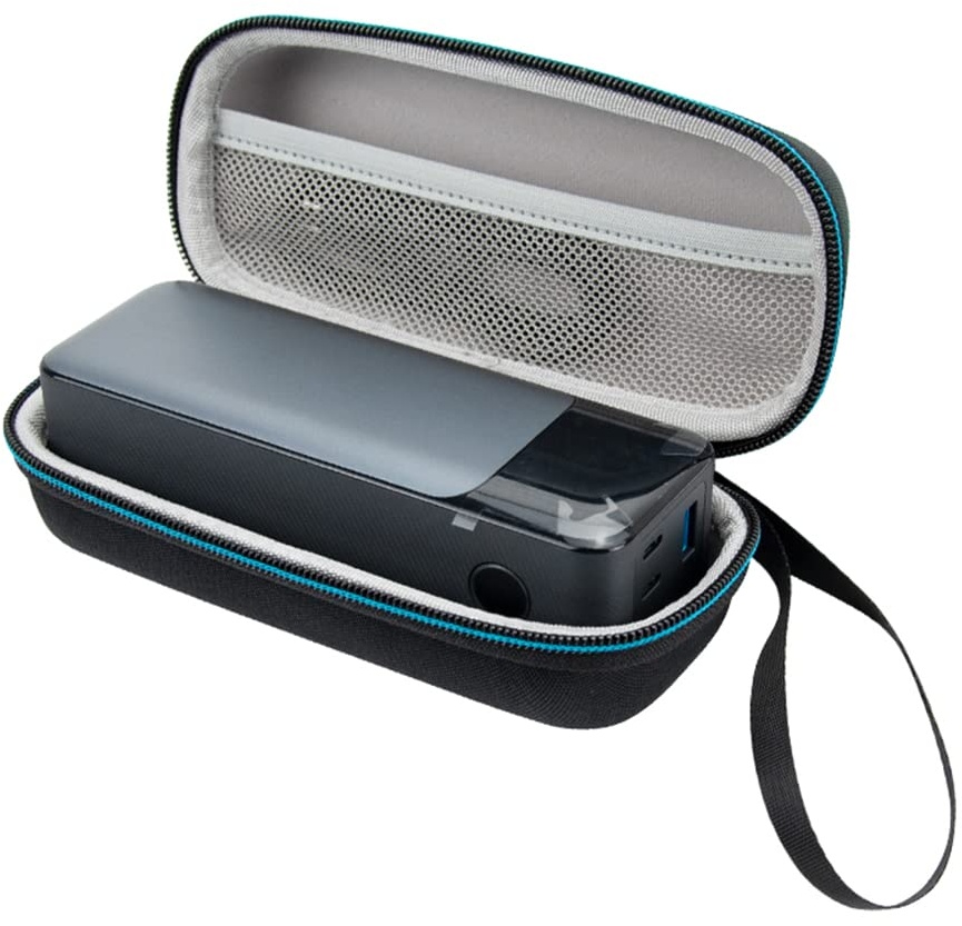 JOYSOG Power Bank Aufbewahrungstasche, harte EVA Tragetasche für Anker 737 Power Bank, 24.000mAh 3-Port Ladegerät Bank Reisetasche (Schwarz)