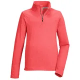 KILLTEC Kinder Shirt KSW 189 GRLS LS SHRT neon-coral, 164