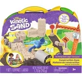 Kinetic Sand - Deluxe Baustellen-Koffer, Spielsand