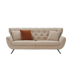Jette Home Sofa  Caldara ¦ orange ¦ Maße (cm): B: 225 H: 94 T: 95.0