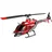 AMEWI RC-Hubschrauber Bell 206 Jet Ranger 6CH RTF rot schwarz