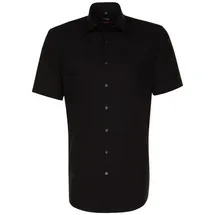 Seidensticker Herren Hemd Kurzarm 001001/003001 black 38