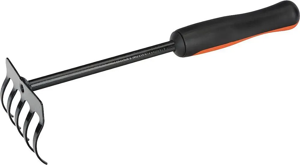 Blumenrechen P266, kurz 320mm lang, 199g mit 5 Zinken