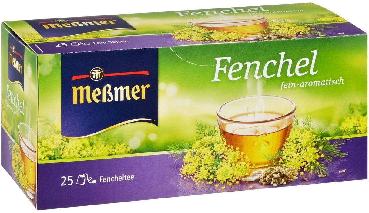 Meßmer Kräutertee Fenchel 25 Teebeutel (75 g)