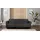 OTTO home Couch Kunstleder 3-Sitzer Schwarz