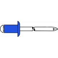 Gesipa Blindniete Stahl/Stahl 3 x 8