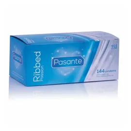 Pasante Kondome Mit Riffeln 144 Stück