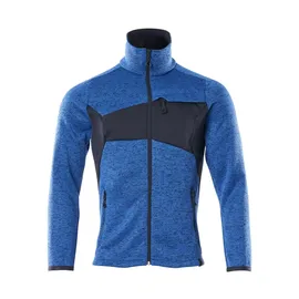 Mascot Strickpullover mit Reißverschluss Azurblau / Schwarzblau XXL