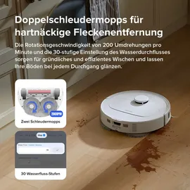 Roborock Qrevo S Weiß