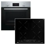 Bosch HERDSET INDUKTION Backofen Teleskopauszug + TEKA Induktionskochfeld