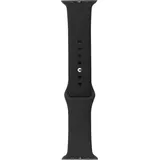 BlueBuilt Silikonarmband Schwarz für Apple Watch 40/41/42 mm