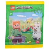 LEGO® LEGO® Minecraft® Alex mit Lama und Biene - 662308 Menge 1x Spielbausteine, (Bausteine, 1 St., Kreativ-Set), Made in Europe bunt