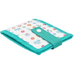 Elite Bags KEEN Organizer 12 x 15 cm Muster Weiß-grün