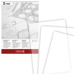 BRUNNEN Transparentpapier 90 g/qm, 50 Blatt