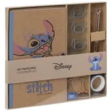 Cerdá Set Papeleria Stitch Cuaderno Kraft A5 21 x 13 cm