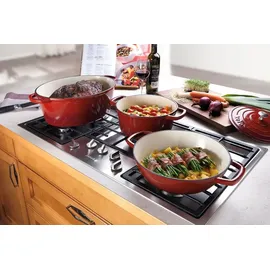 Kela Calido Bräter 36 x 29 cm oval rot