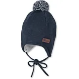 Sterntaler Kid's OCS Strickmütze Pompon Blau 43 cm
