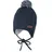 Sterntaler Kid's OCS Strickmütze Pompon Blau 43 cm