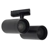 LINDBY Linaro 2-flammig schwarz Aluminium