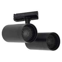 LINDBY Linaro 2-flammig schwarz Aluminium