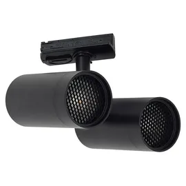 LINDBY Linaro 2-flammig schwarz Aluminium