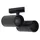 LINDBY Linaro 2-flammig schwarz Aluminium