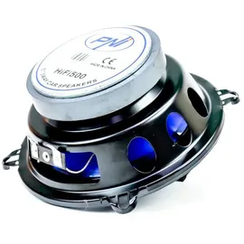 PNI Koaxial-Lautsprecher HiFi500, 100 W, 12,7 cm, 3-Wege, 2er-Set