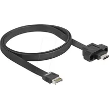 DeLock USB 10Gbps Flachbandkabel Typ-E Key A 20 Pin ST> USB-C BU Einbau 0 Digital/Daten 0,75 m 20-polig