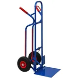 Proregal Sackkarre RAGNAR mit XXL Klappbarer Schaufel HxBxT 117 x 62,5 x 62 cm Tragkraft 250kg Stahl Blau